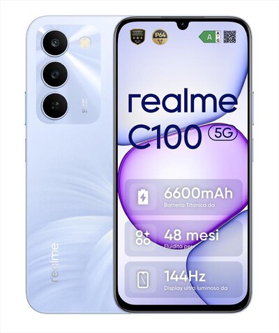 REALME - Smartphone C100 5G (256GB 4GB)-BLOOMING PURPLE