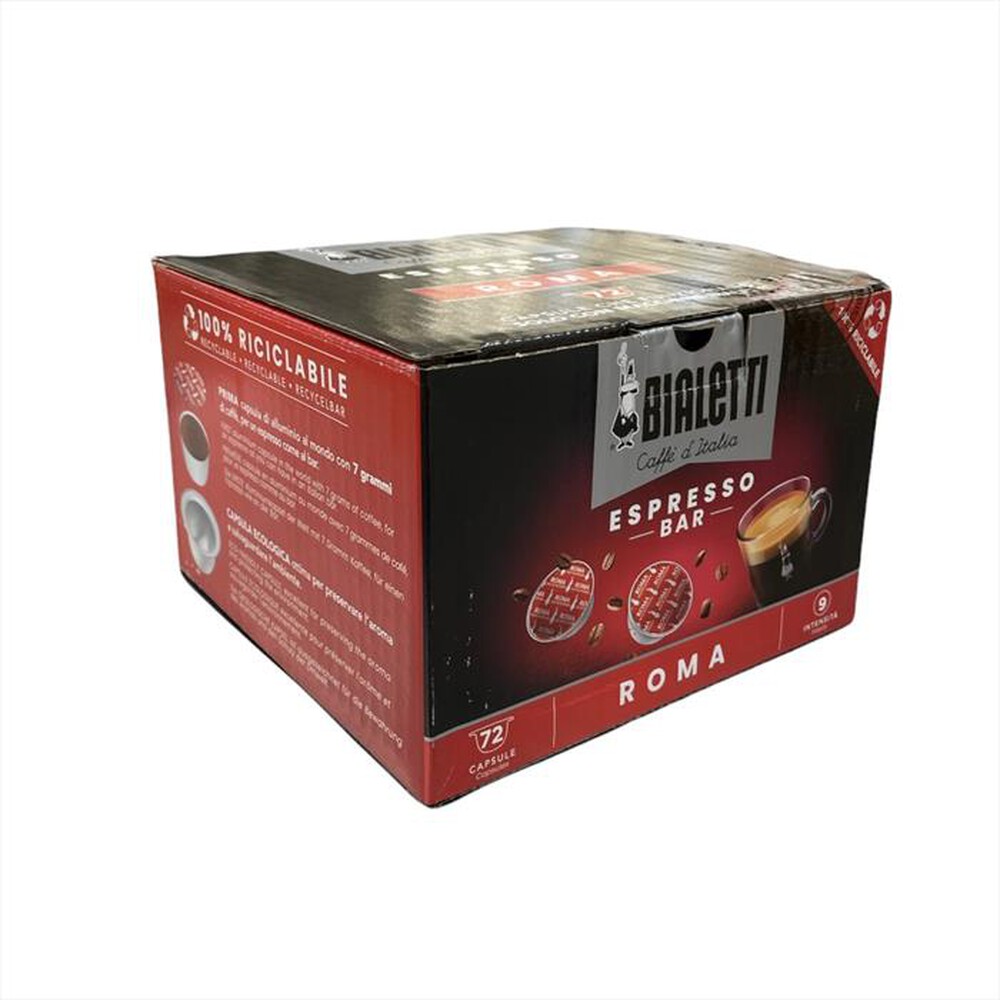 "BIALETTI - I CAFFE' D'ITALIA ROMA - Box 72 Caps"