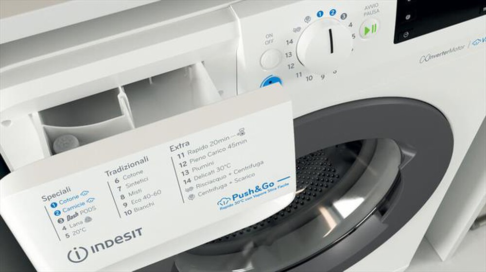 "INDESIT - Lavatrice BWE 91498X WKV IT 9 Kg Classe A"