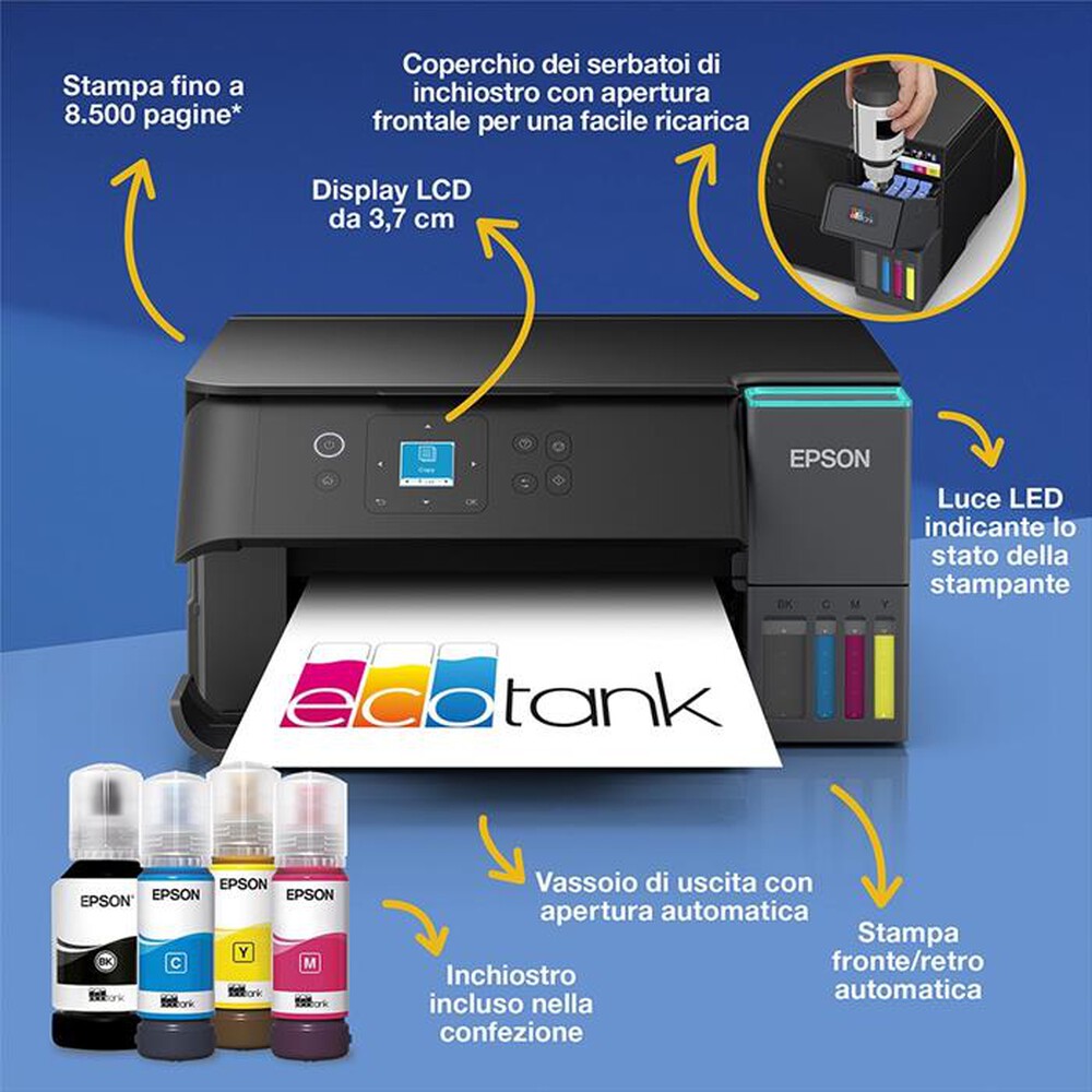 Immagine del prodotto EPSON - Multifunzione ET-2951-Nero