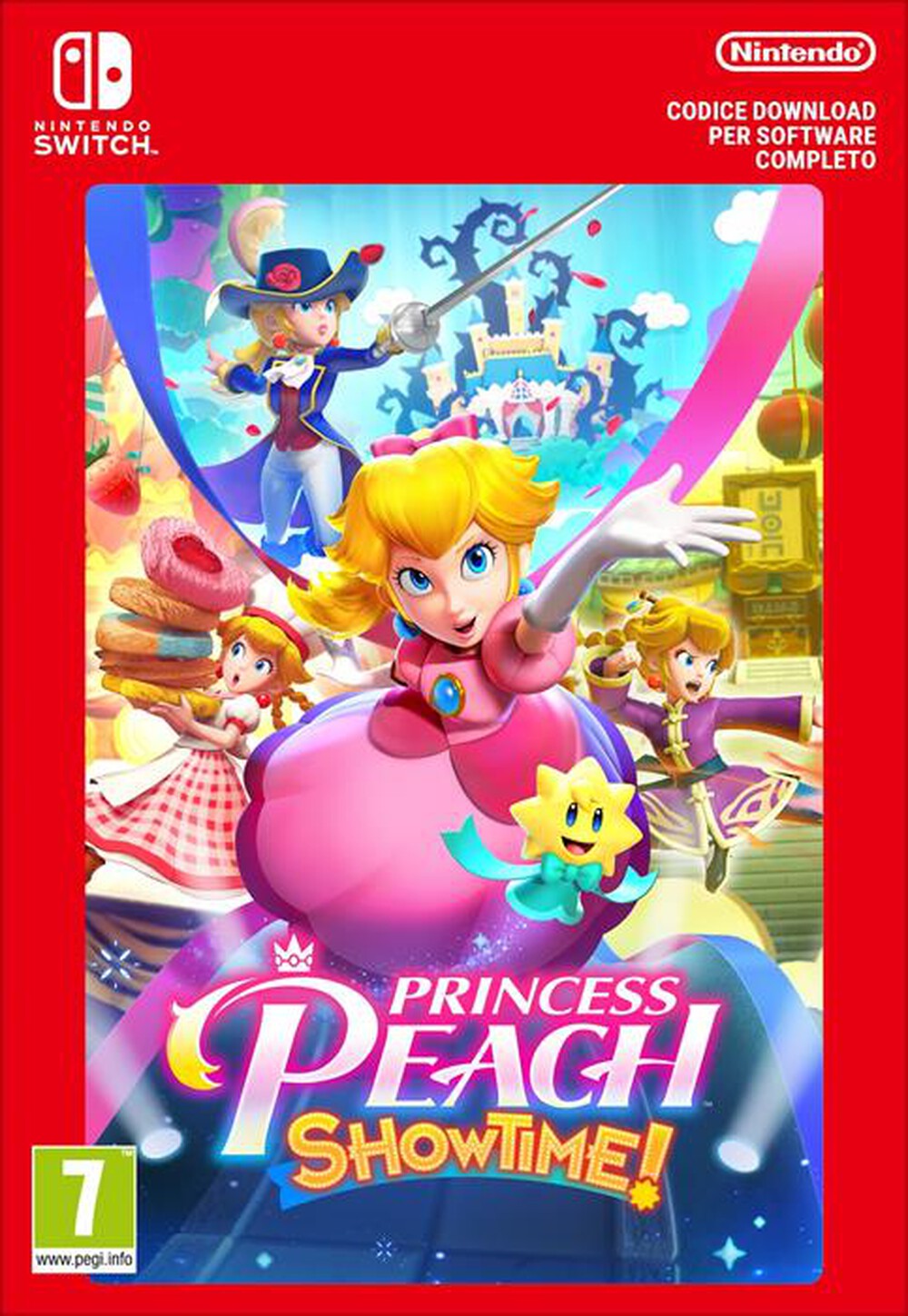 Immagine del prodotto NINTENDO - PRINCESS PEACH: SHOWTIME! - CODICE DOWNLOAD