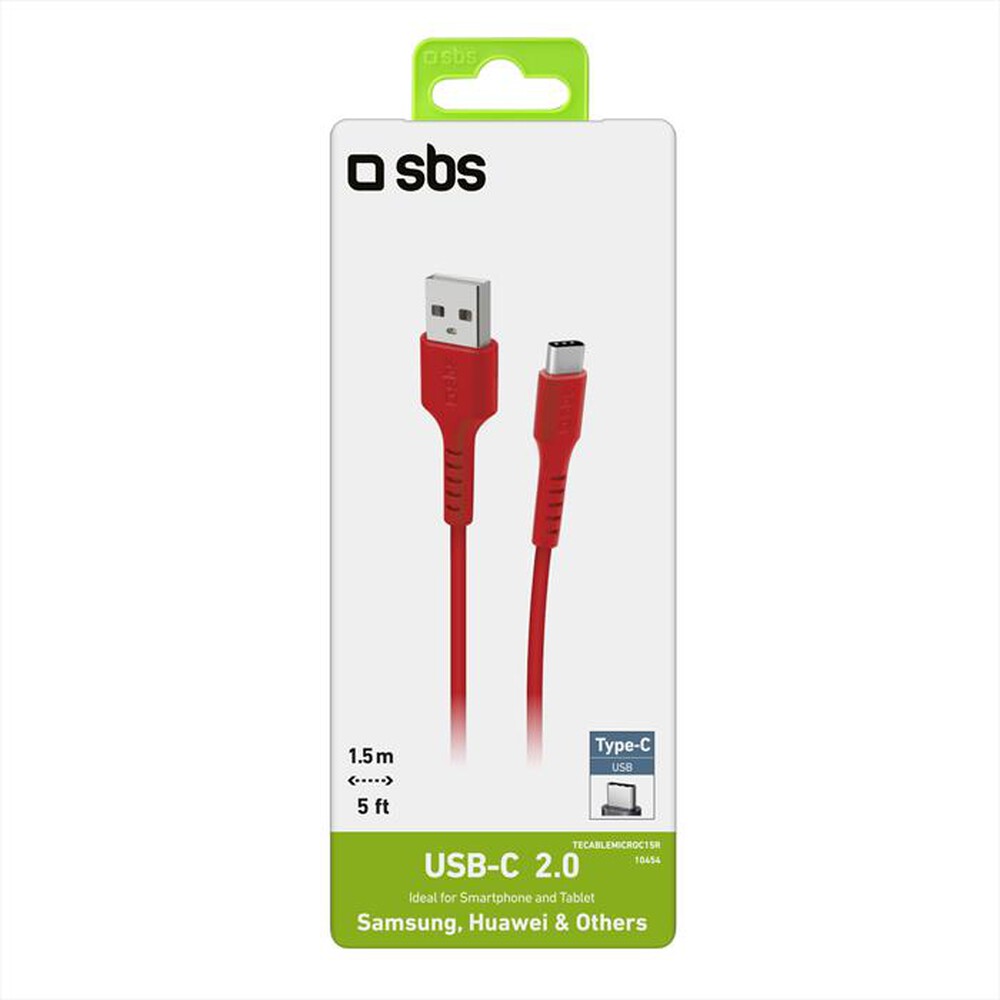 "SBS - TECABLEMICROC15R-ROSSO"