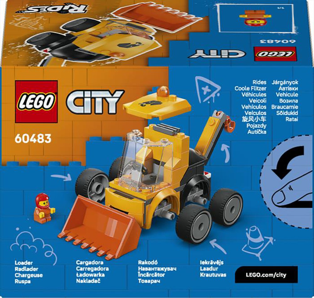 Immagine del prodotto LEGO - CITY Veicoli &ndash; Ruspa da cantiere - 60483