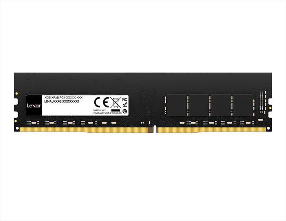 "LEXAR - Memoria per desktop 16GB DDR4 288 PIN-Black"
