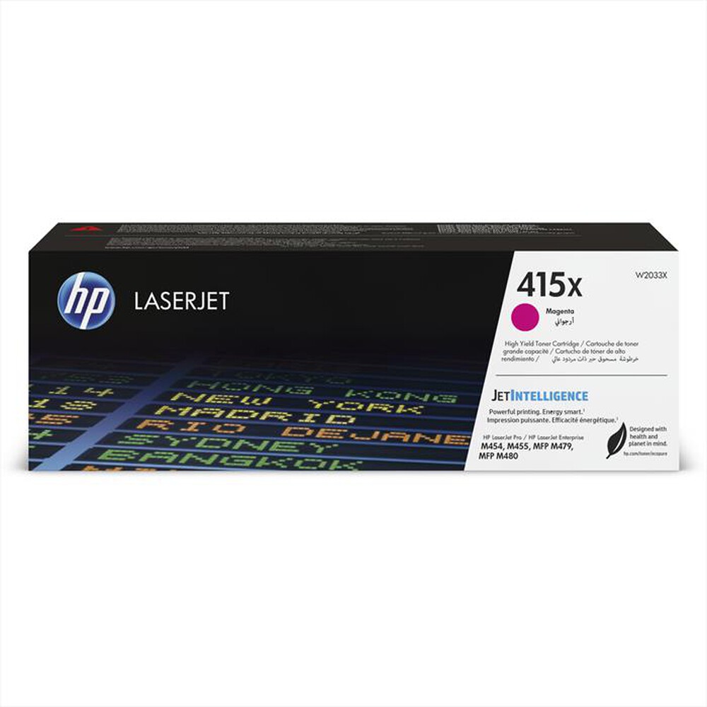HP - TONER 415X-Magenta, Alta Capacit&agrave;