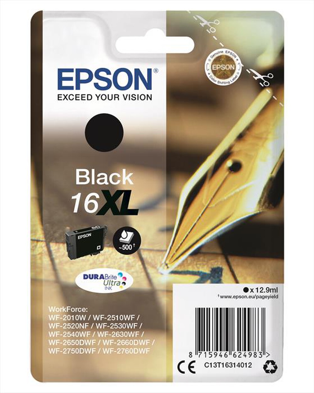"EPSON - C13T16314022-Nero"