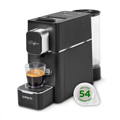 POLTI - Macchina da caff&eacute; cialde ESE COFFEA S15B+54 cialde-Nero