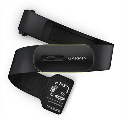 GARMIN - Fascia cardio HRM 600, M-XL-Nero /giallo