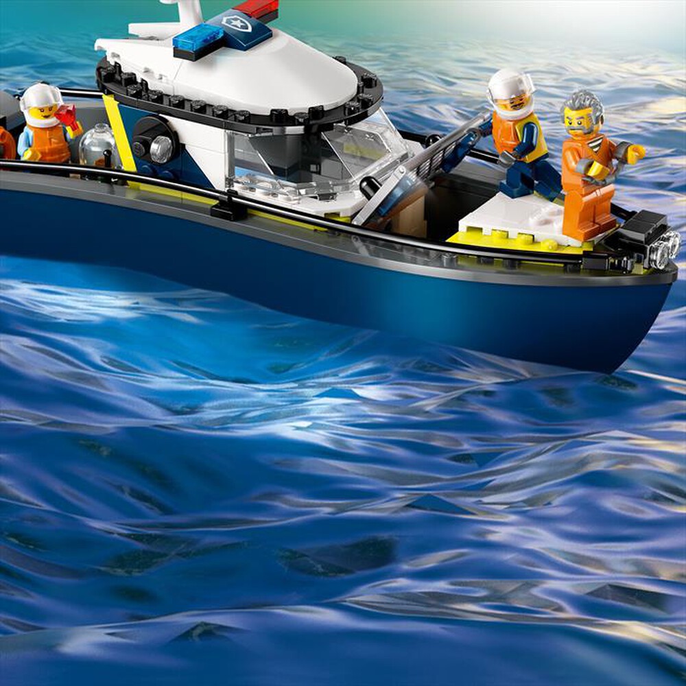 "LEGO - INSEGUIMENTO DEL MOTOSCAFO DELLA POLIZIA-,"