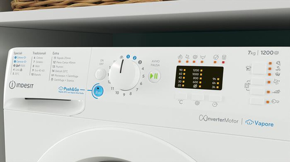 Immagine del prodotto INDESIT - Lavatrice BWA 71296X WV IT 7 Kg Classe A