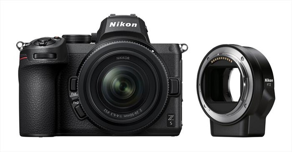 "NIKON - Z5 + Z 24-50MM + FTZ + SD 64GB 667X PRO-Black"