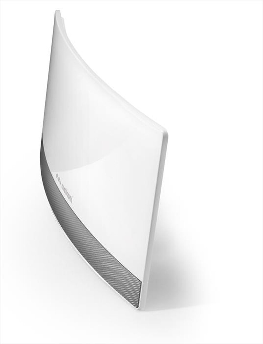 "MELICONI - Antenna TV amplificata per interni AT 55 R1 USB-Bianco lucido"