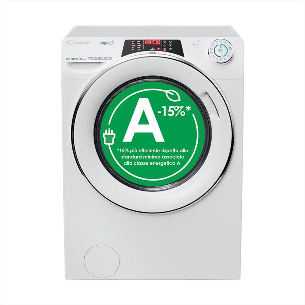 Immagine del prodotto CANDY - Lavatrice RO 6106DWMC7/1-S 10 Kg Classe A-Bianco