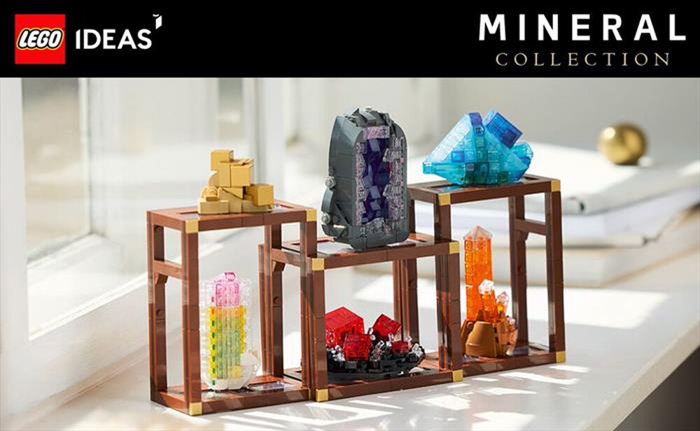Immagine del prodotto LEGO - IDEAS Collezione di minerali 21362