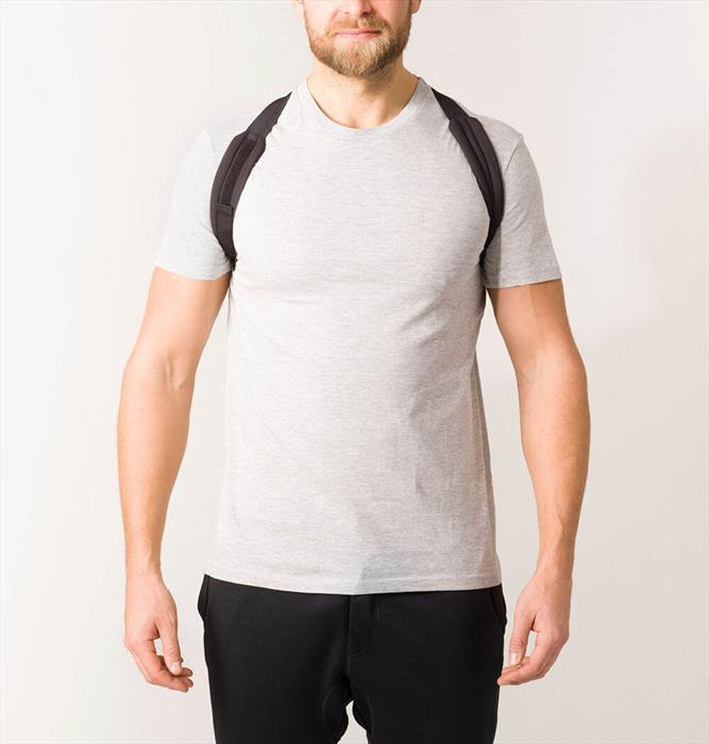 "SWEDISH POSTURE - Flexi Tutore per la postura taglia unica-Nero"