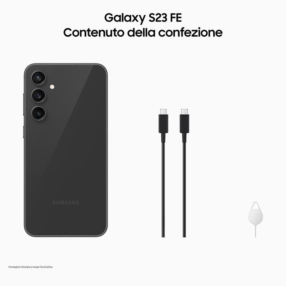 "SAMSUNG - Smartphone GALAXY S23 FE | BUDS FE-Graphite"