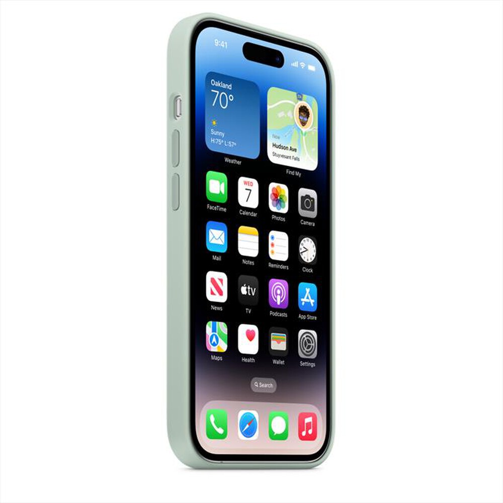 "APPLE - Custodia MagSafe in silicone per iPhone 14 Pro"