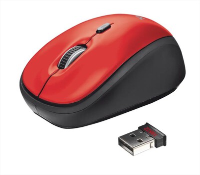 TRUST - Mouse Wireless 19522-Red