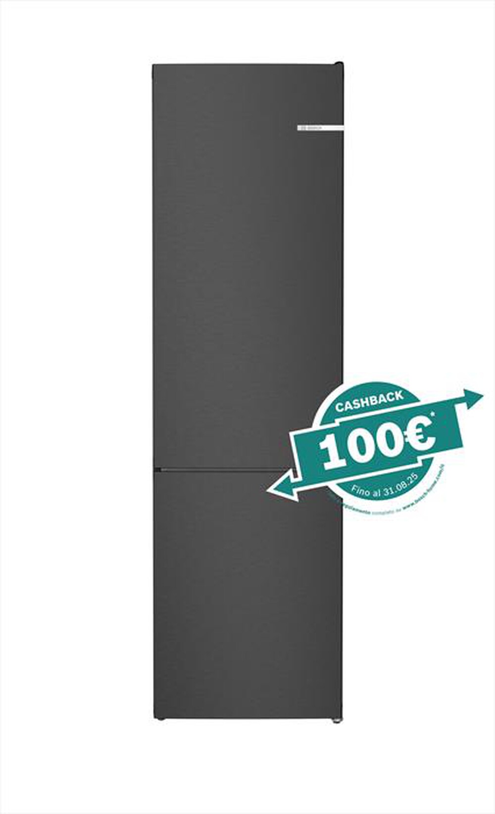Immagine del prodotto BOSCH - Frigorifero Combinato KGN392XCF Classe C 203x60 cm-Acciaio nero anti-impronta