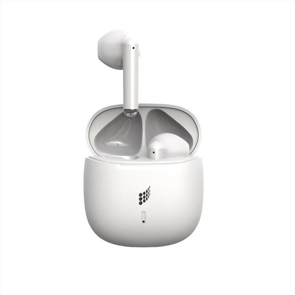 TECHLIFE - TLEARPHONESWH - TRUE WIRELESS EARPHONES-Bianco