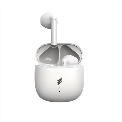 TECHLIFE - TLEARPHONESWH - TRUE WIRELESS EARPHONES-Bianco