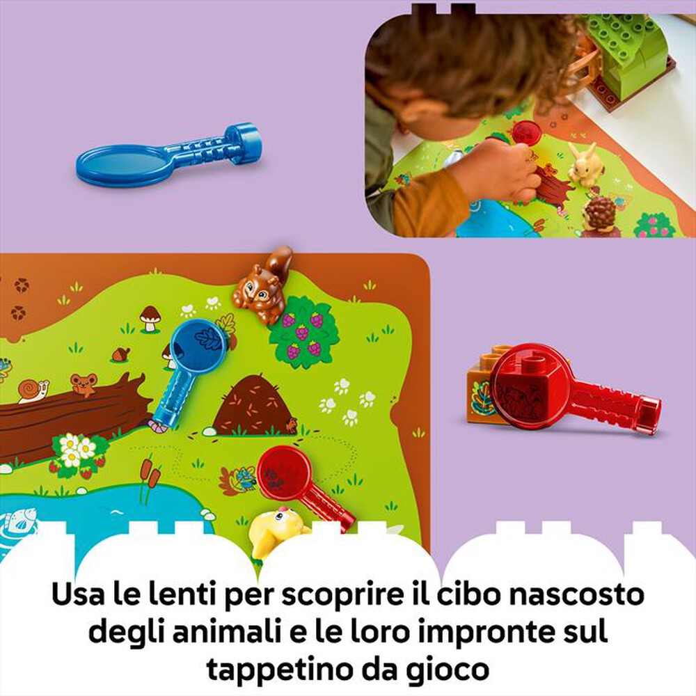 Immagine del prodotto LEGO - DUPLO Foresta esplorativa con animali - 10480