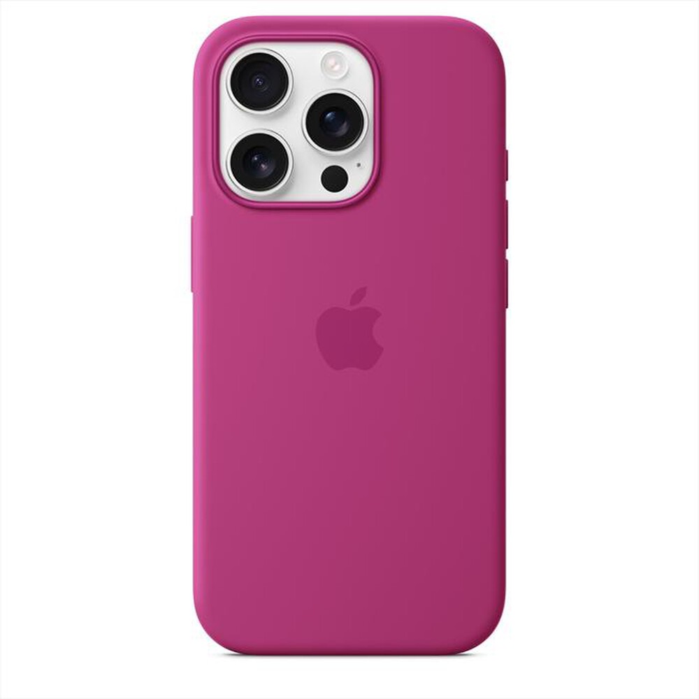 "APPLE - Custodia MagSafe silicone MYYN3ZMA iPhone 16 Pro-Fucsia"