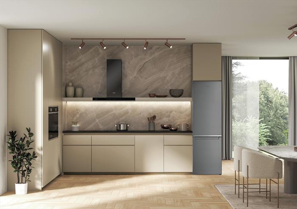 Immagine del prodotto WHIRLPOOL - Frigorifero combinato W9 951D OX Classe B 355 lt-Stainless steel