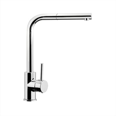 GLEM GAS - Miscelatore con doccia e canna a ponte MIXTDCR-CROMATO