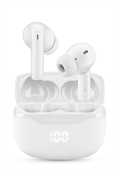 CELLULARLINE - Auricolari TWS KEY-Bianco