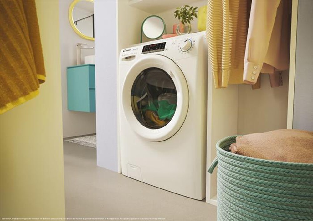 "CANDY - Lavatrice CO4474TWM6/1-S 7 Kg Classe A-Bianco"