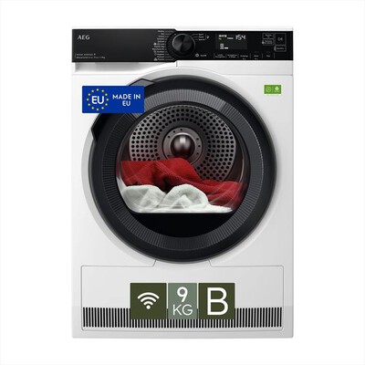 AEG - Asciugatrice TR9HH9BY 9 Kg Classe A+++-Bianco