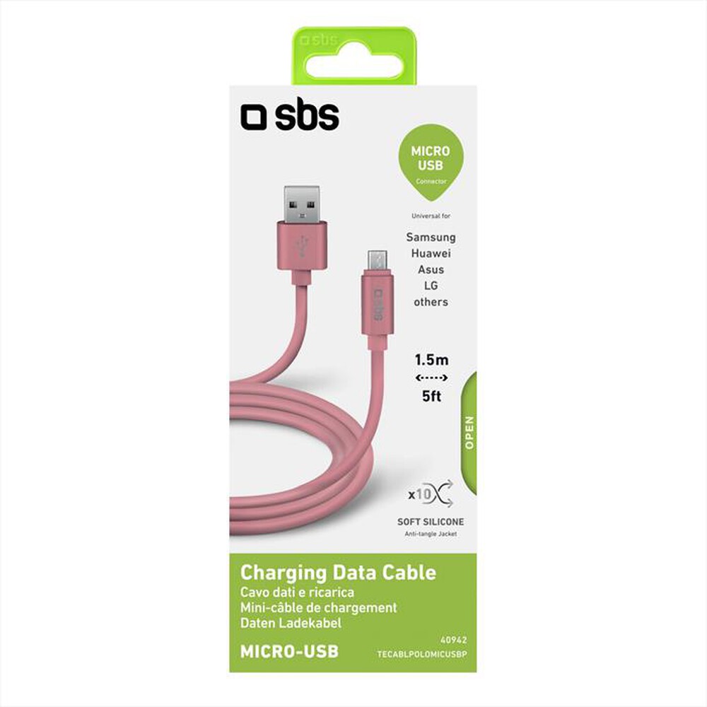 Immagine del prodotto SBS - TECABLPOLOMICUSBP-ROSA