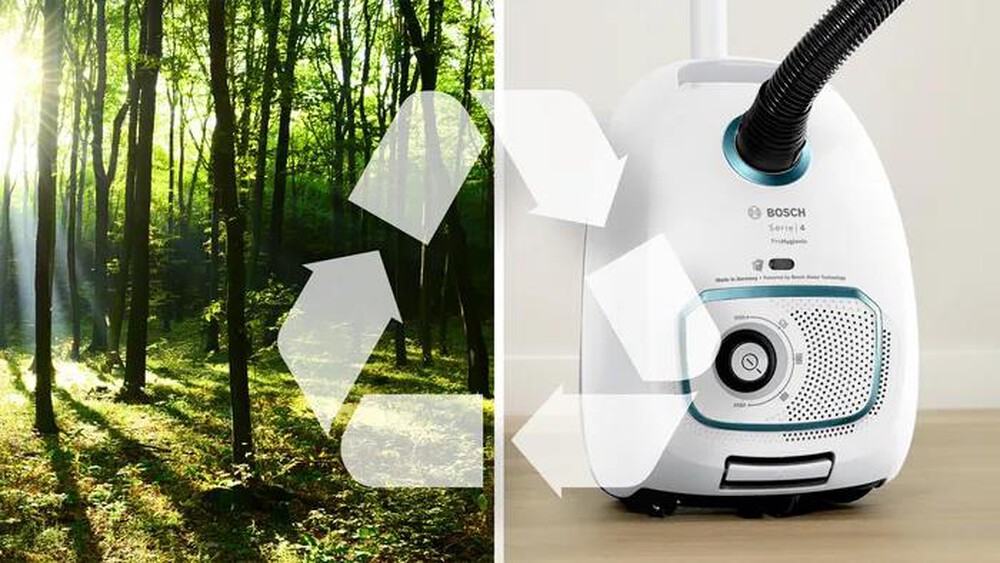 Immagine del prodotto BOSCH - SERIE 4 ASPIRAPOLVERE CON SACCO PROHYGIENIC-Black,White