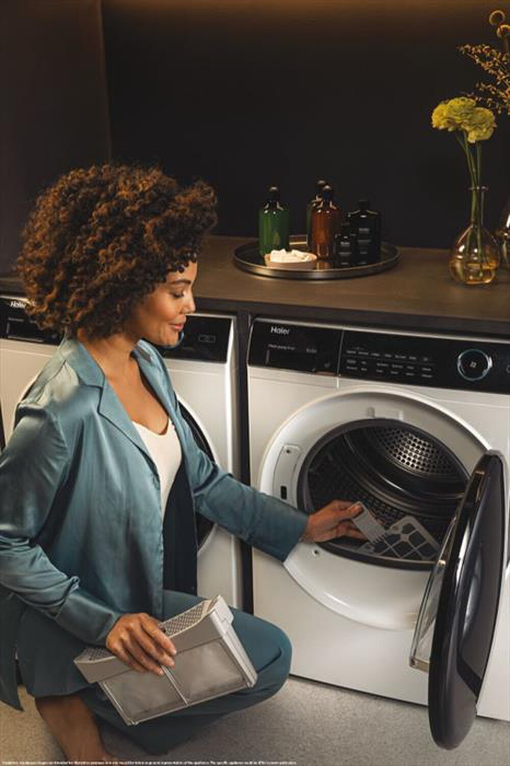 "HAIER - Asciugatrice HD90-A3959 9 Kg Classe A+++-Bianco"