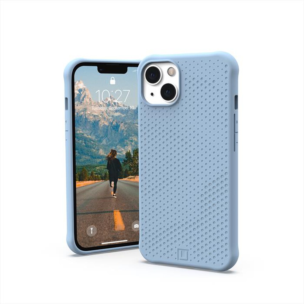 "UAG - Custodia Dot per iPhone 13 soft touch-AZZURRO"