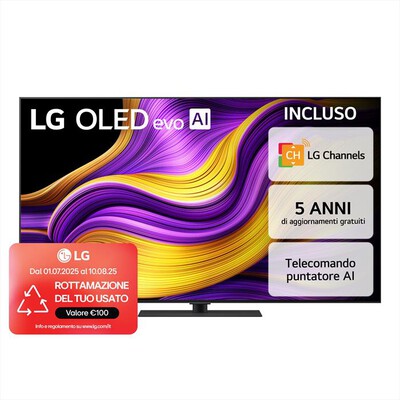 LG - Smart TV OLED evo AI UHD 4K 65" OLED65G56LS-Silver