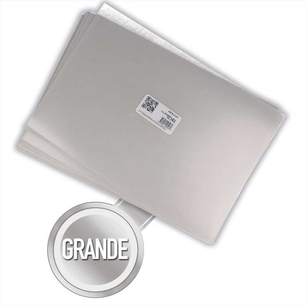 Immagine del prodotto CLEAR PLEX - PELLICOLA ULTRA2 TRASPARENTE - FORMATO GRANDE-Trasparente