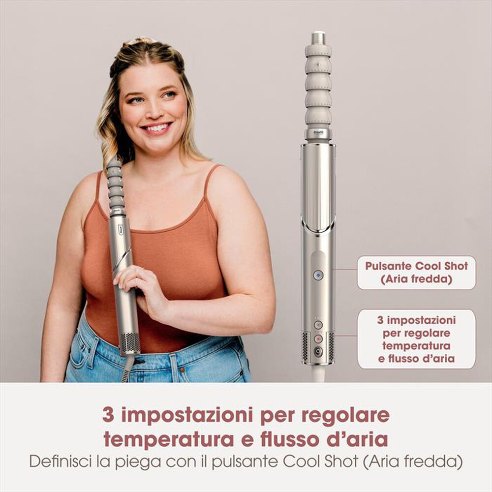 Immagine del prodotto SHARK - STYLER ASCIUGACAPELLI FLEXSTYLE COMPLETE SET-Champagne