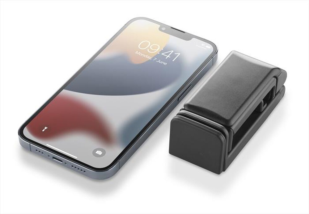 "CELLULARLINE - Supporto smartphone da viaggio TRAVEL HOLDER-Black"