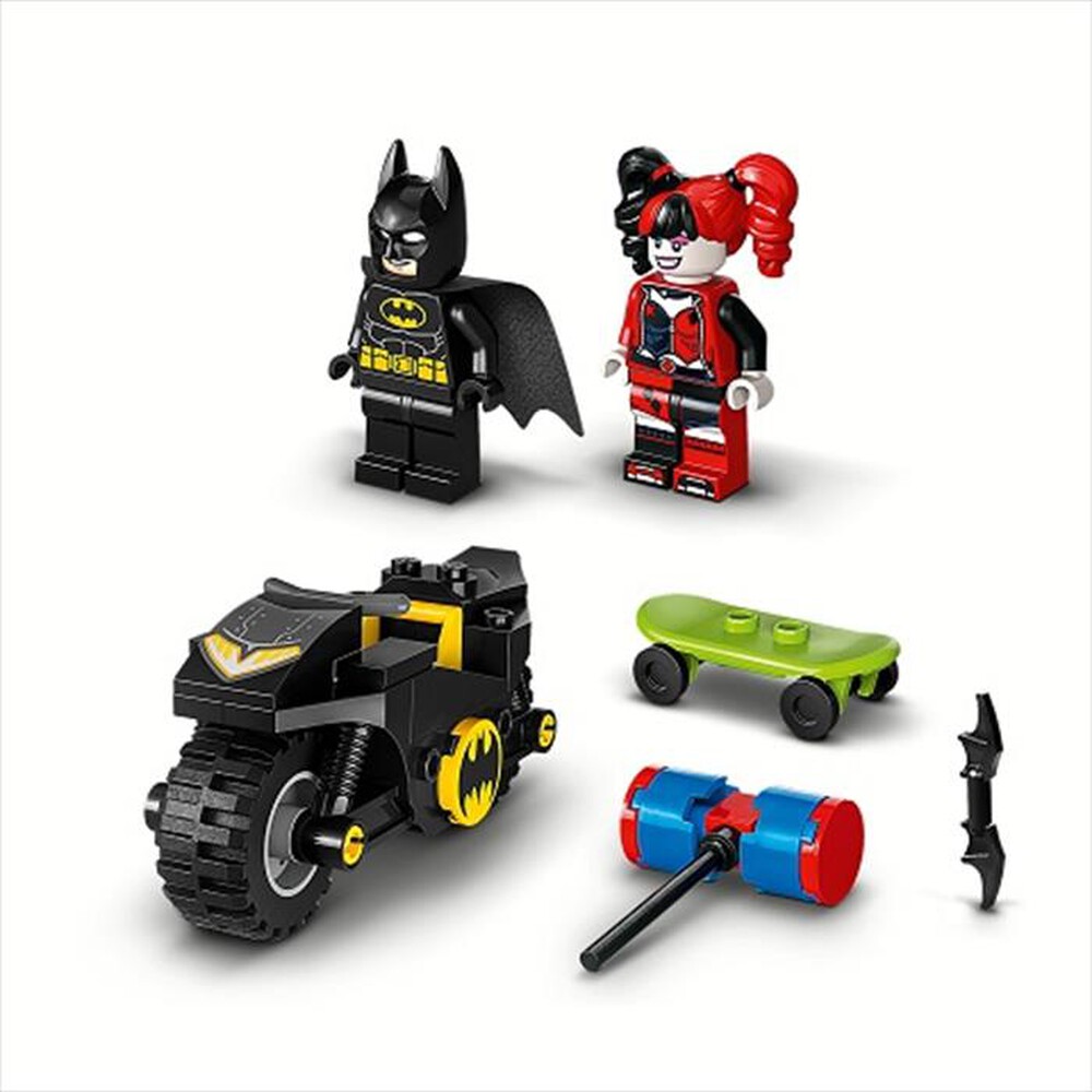 "LEGO - SUPERHEROES BATMAN CONTRO HARLEY QUINN - 76220-Multicolore"