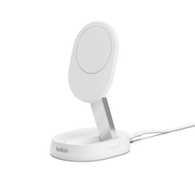 BELKIN - SUPPORTO PER RICARICA WIRELESS QI2 15W-Bianco