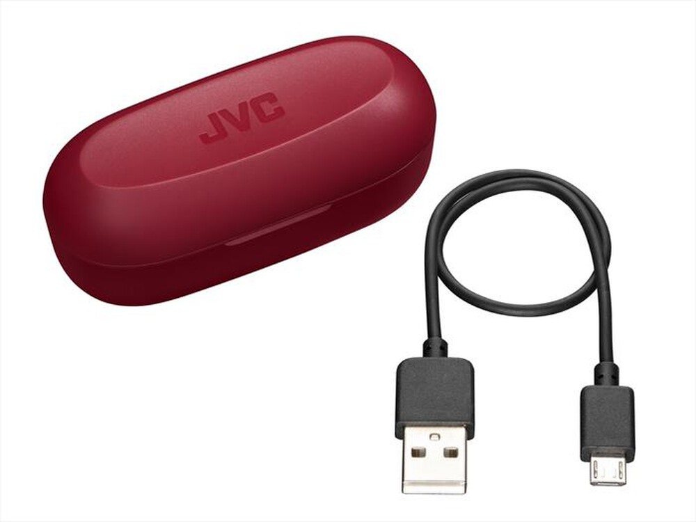 "JVC - Auricolari Bluetooth HA-A8T-rosso"