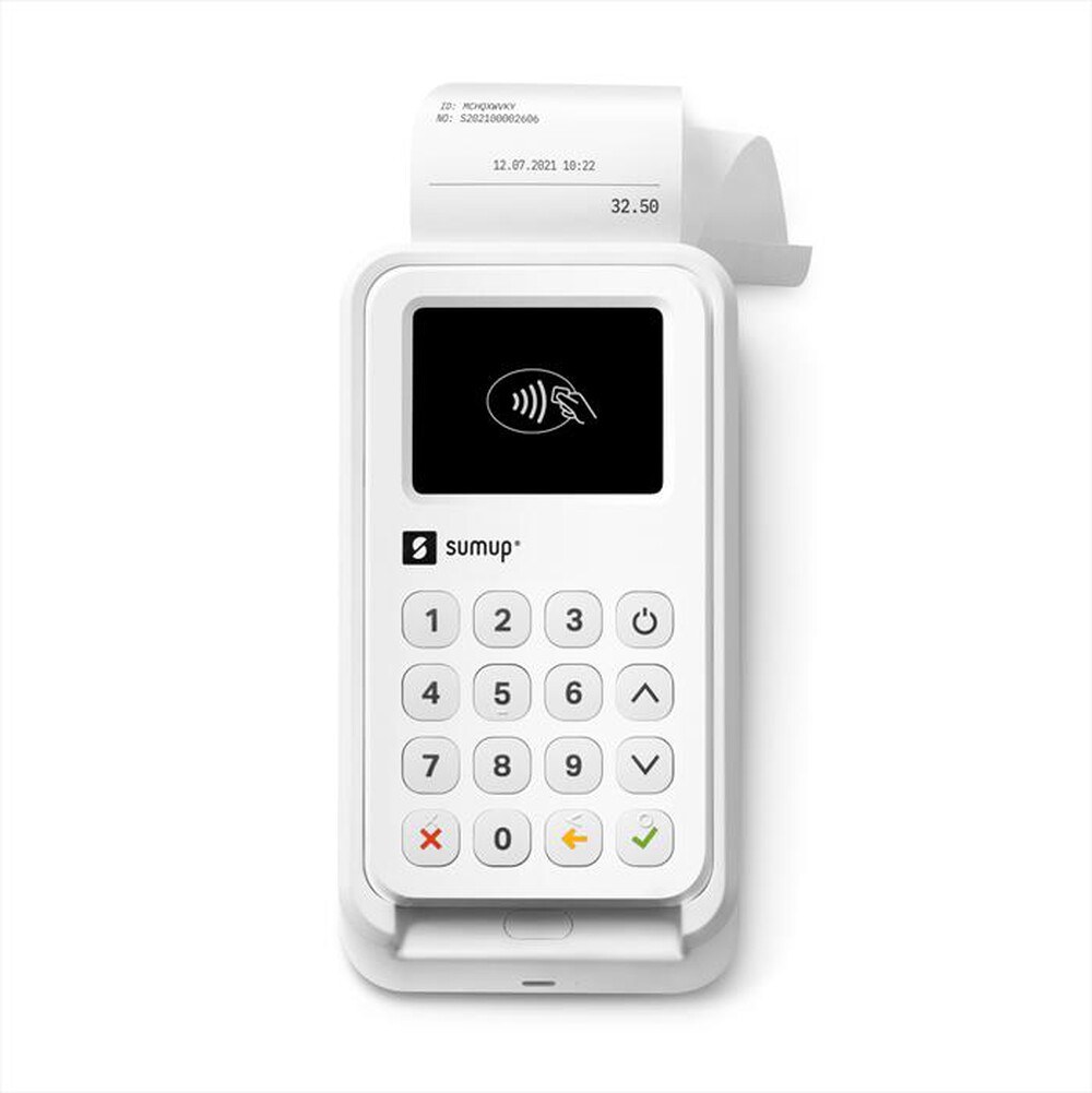 "SUMUP - POS terminal 3G+ STAMPANTE-Bianco"