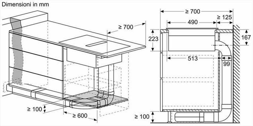 Immagine del prodotto BOSCH - Piano in vetro ceramica ad induzione PVS831B16E-Nero