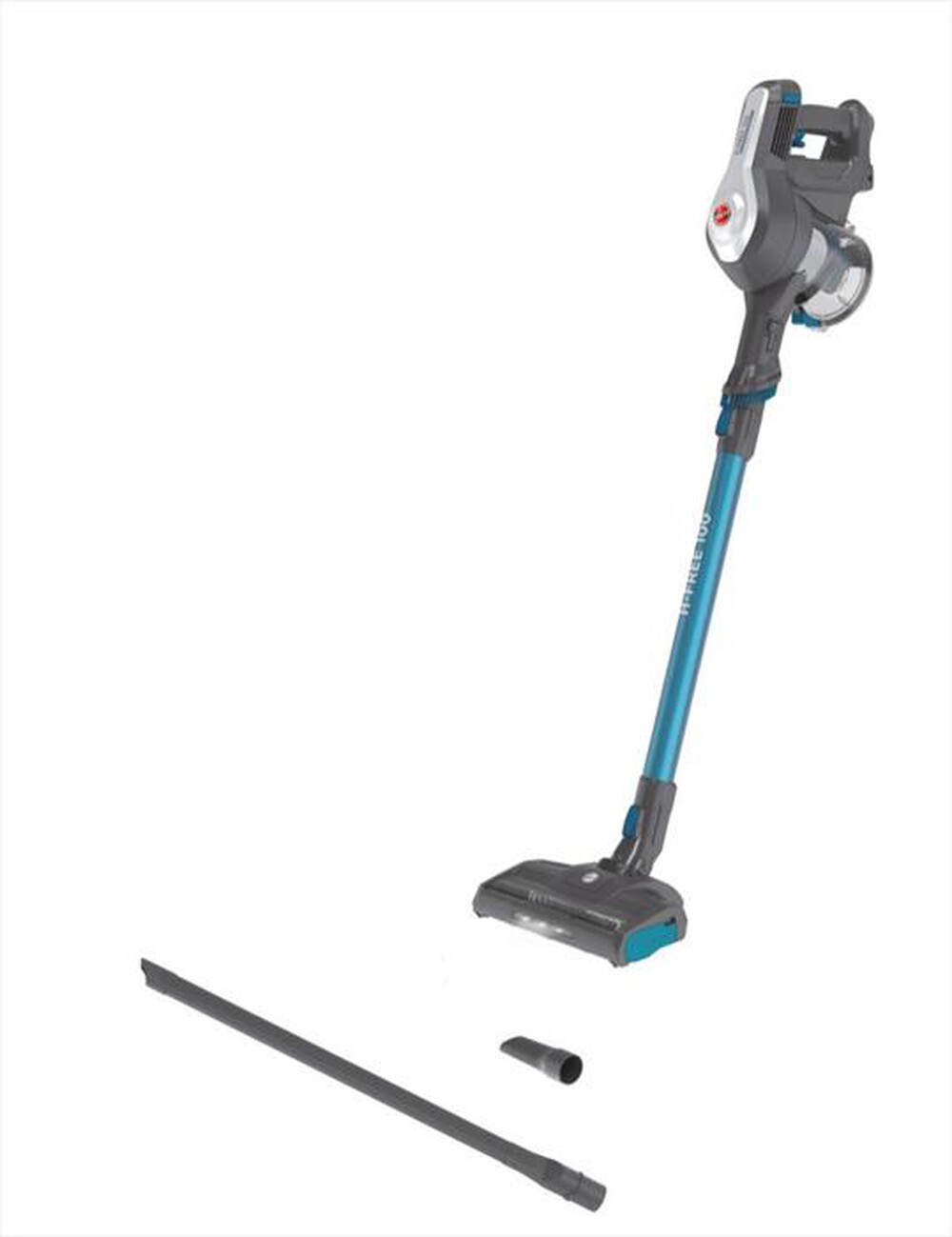 "HOOVER - Scopa elettrica H-FREE 100 HF122CAR 011-Blu/Titanio"