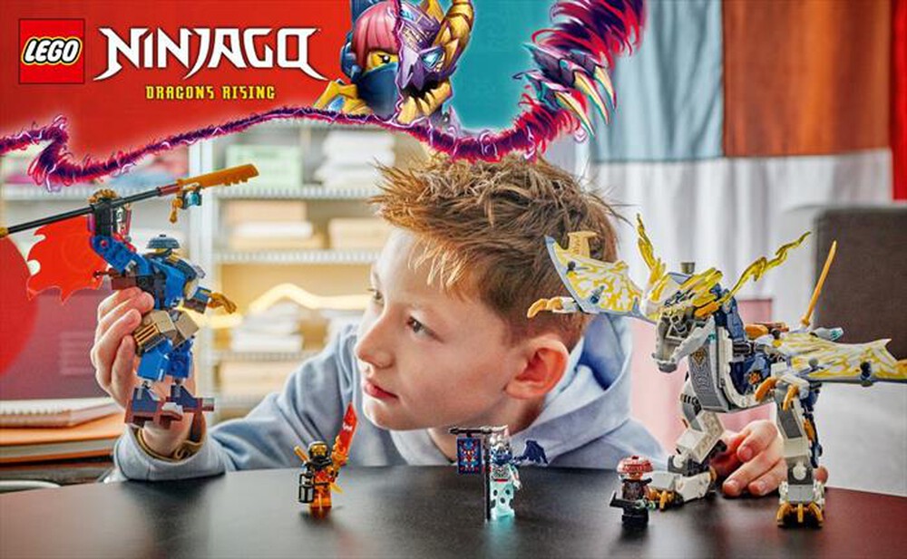 "LEGO - NINJAGO Mech cavalca-drago di Rogue - 71843"