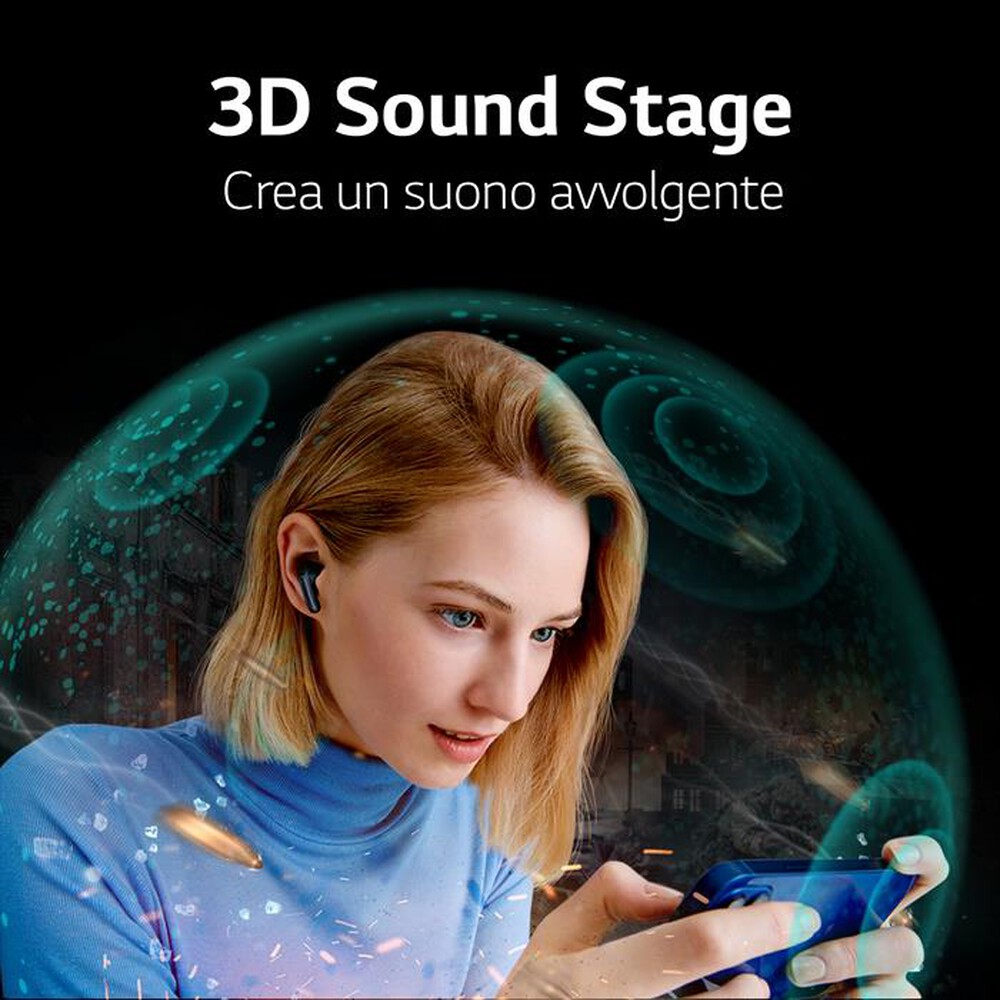 Immagine del prodotto LG - TONE FREE FP9 - CUFFIE TRUE WIRELESS BLUETOOTH-Bianco - Pearl White