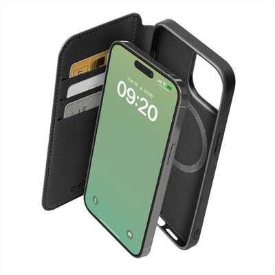 SBS - Custodia Book TEBKMAGSFIP1567PK iPhone 15 Pro Max-Nero