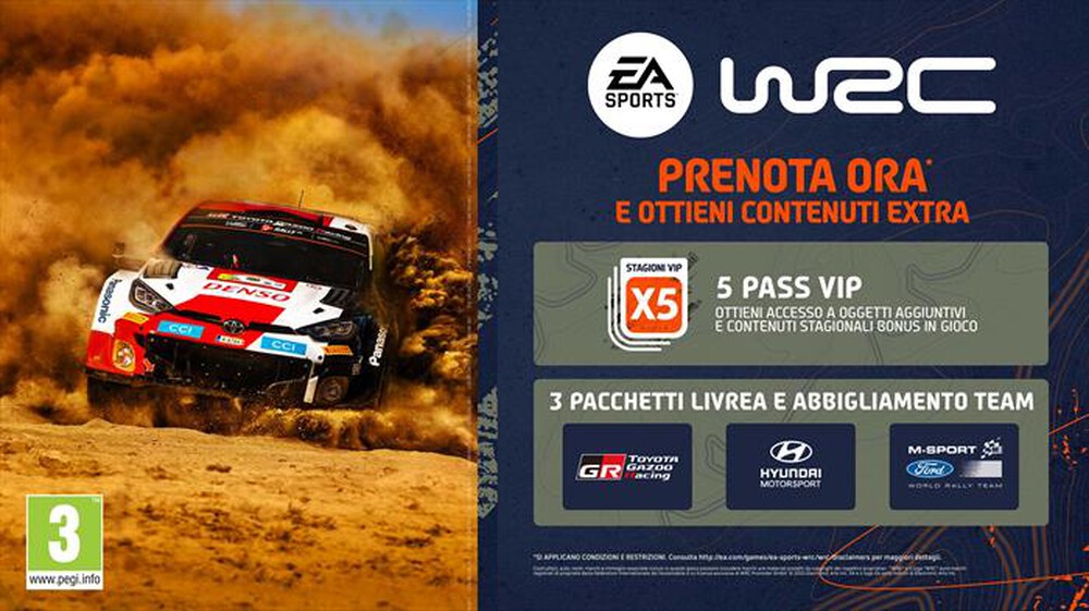 "ELECTRONIC ARTS - EA SPORTS WRC STANDARD EDITION PS5"